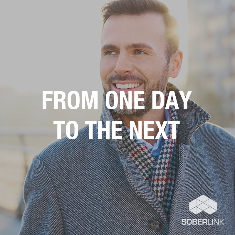 From one day to the next sober stories